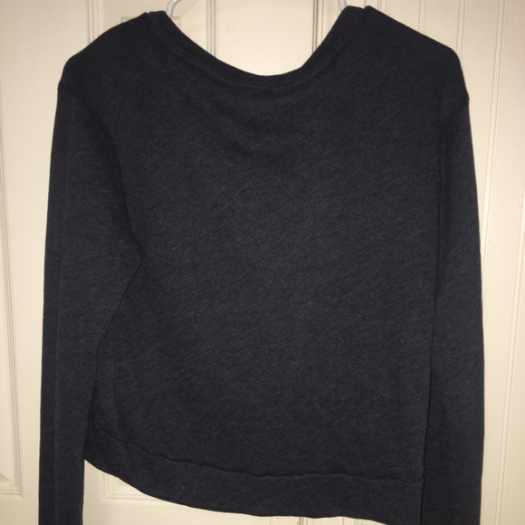 navy blue long sleeve - Picture 2 of 2